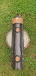 Traditional one of a kind leather quiver