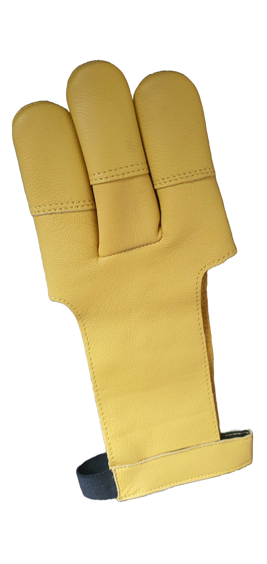 3-Finger Glove - Deer Leather