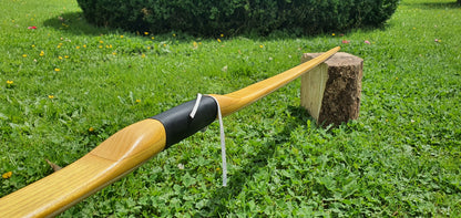 Traditional Trilaminate Long Bow: 38lb Draw weight