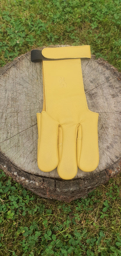 3-Finger Glove - Deer Leather