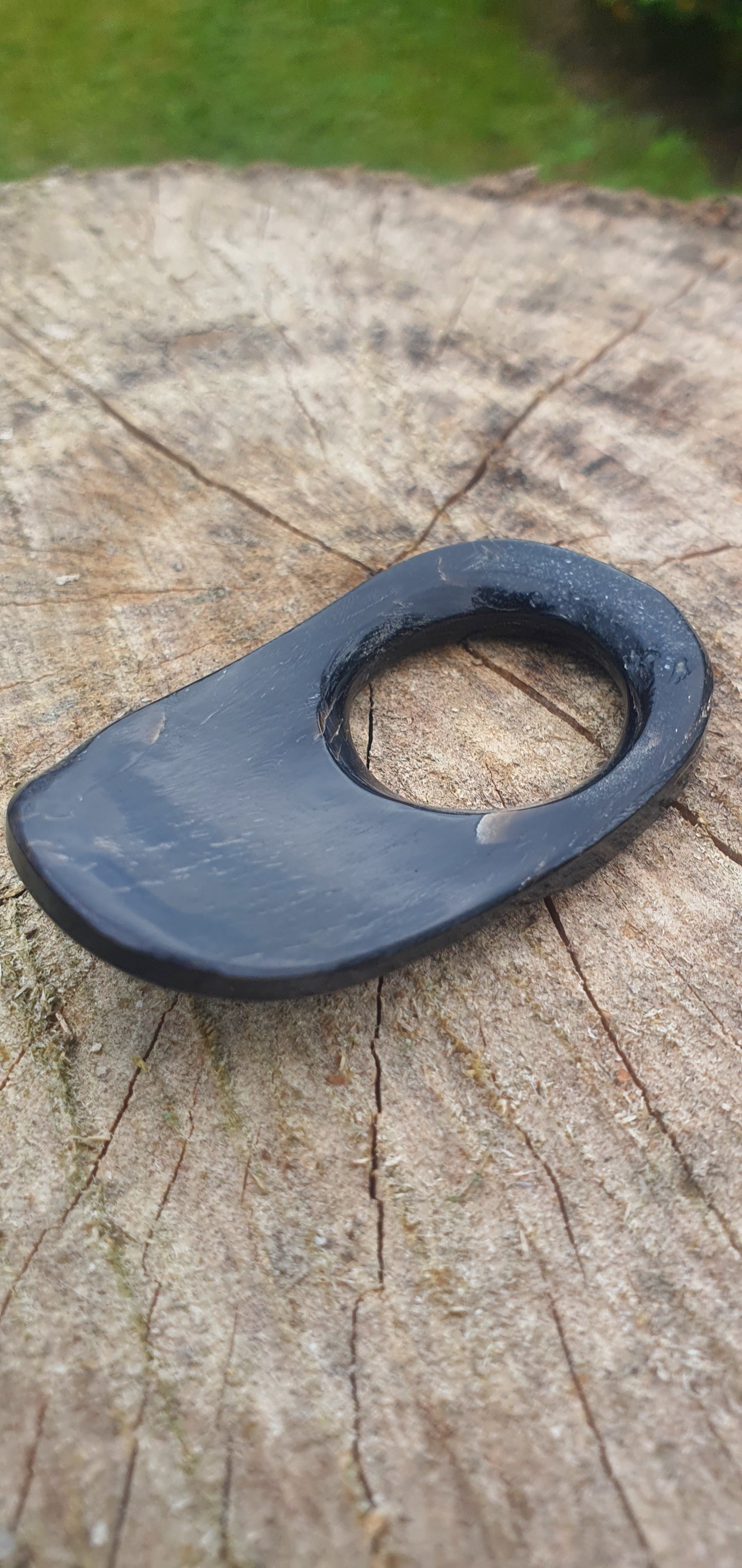 Archery thumb ring - Ox horn