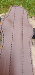 Traditional look leather armguard - Extra long 320mm length