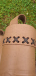 Patterned leather tube quiver - Multiple leather colours available