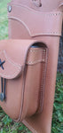 Holster style leather quiver