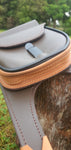Premium leather quiver - 2 Accessory pockets