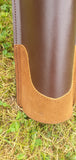 Split leather traditional quiver