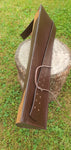 Split leather traditional quiver