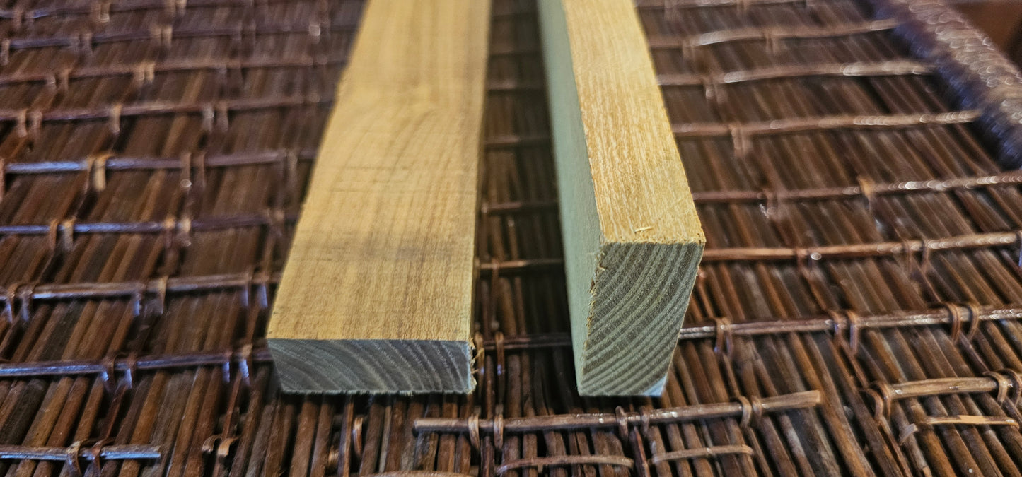 Osage Orange hardwood block (x2)