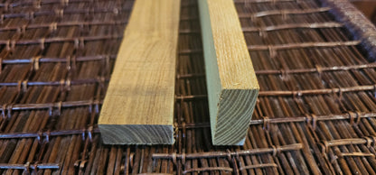 Osage Orange hardwood block (x2)