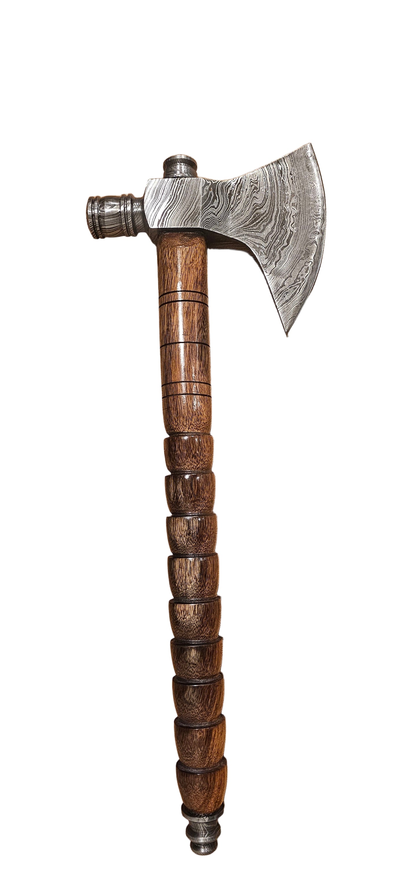 'Ajax' - Damascus steel warhammer