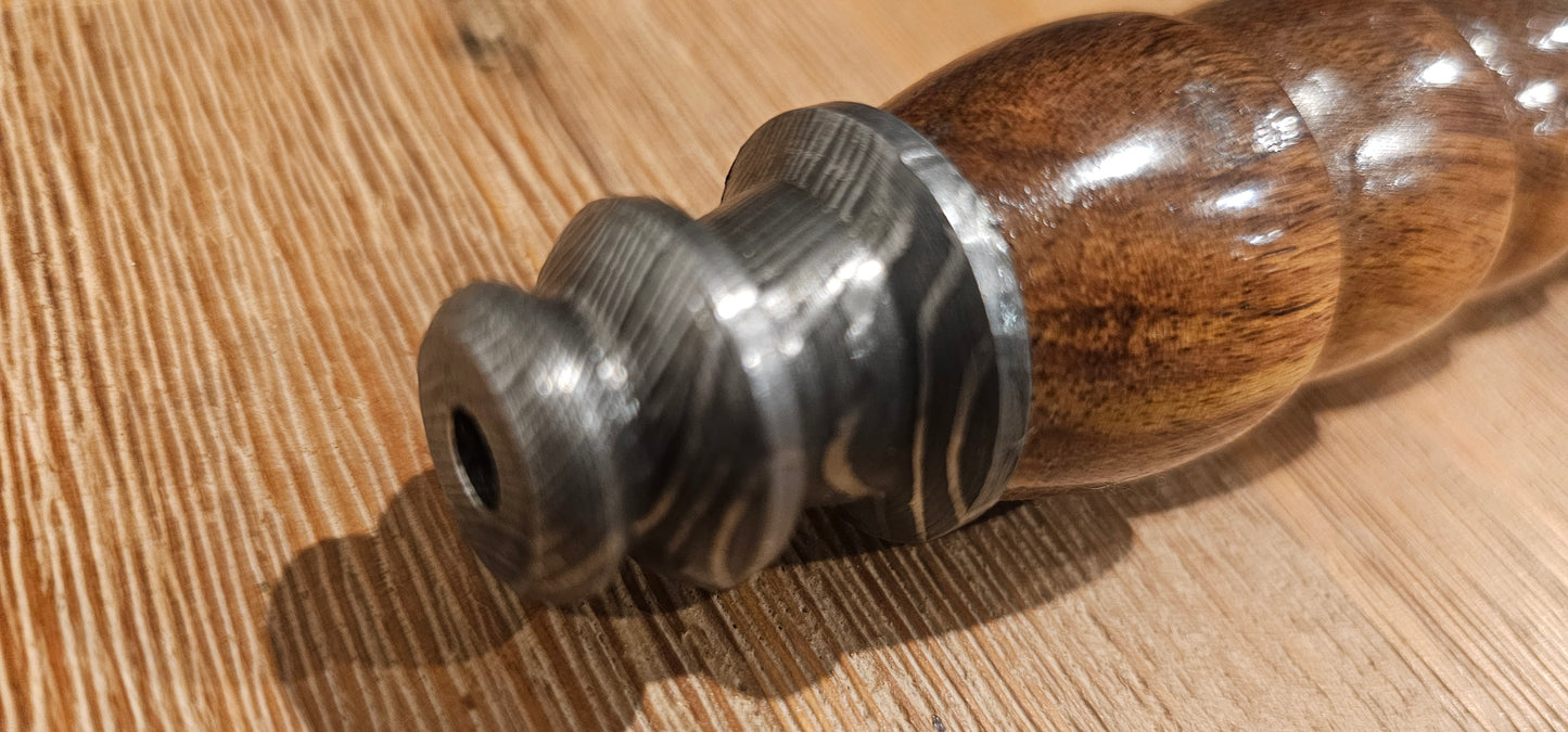 'Ajax' - Damascus steel warhammer