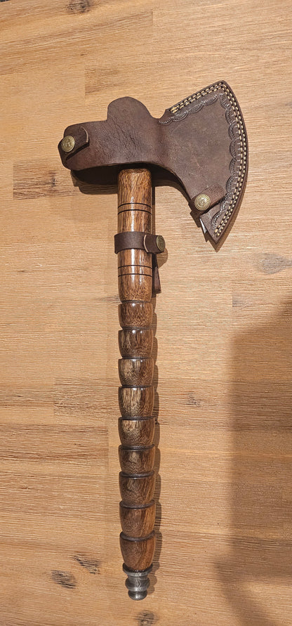 'Ajax' - Damascus steel warhammer