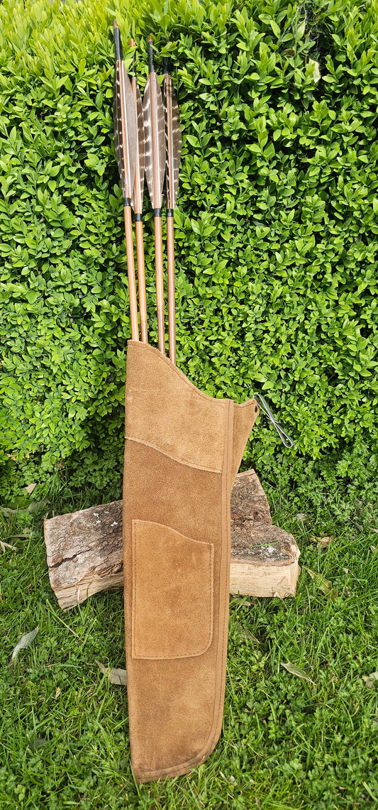 Soft Suede traditional quiver