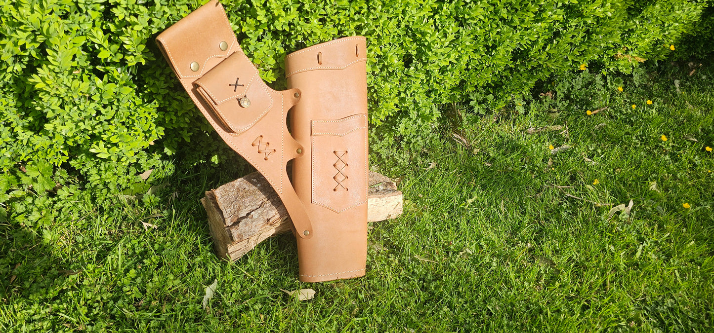 Premium traditional style quiver