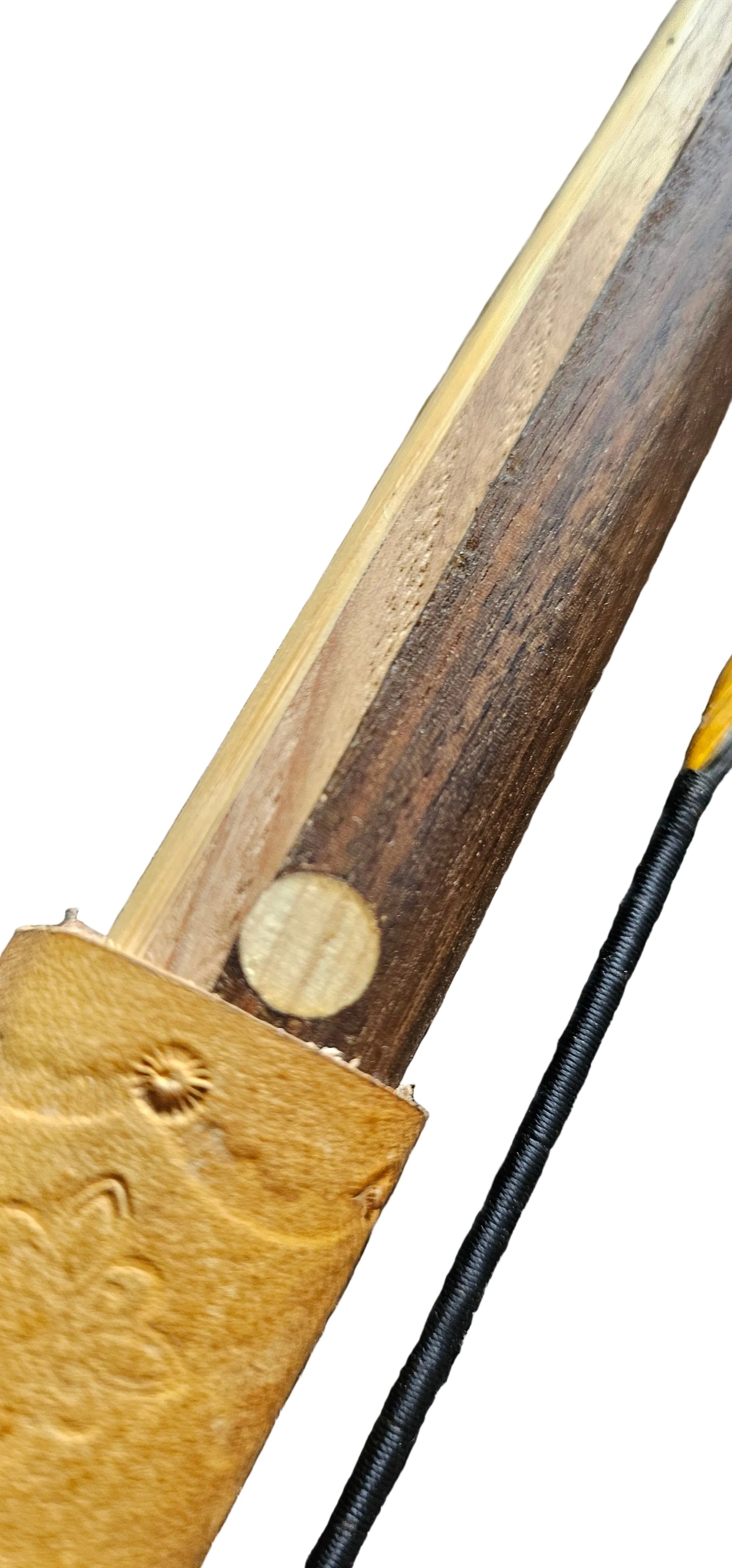 Triple lamination longbow - Ash, Bamboo and Ipe