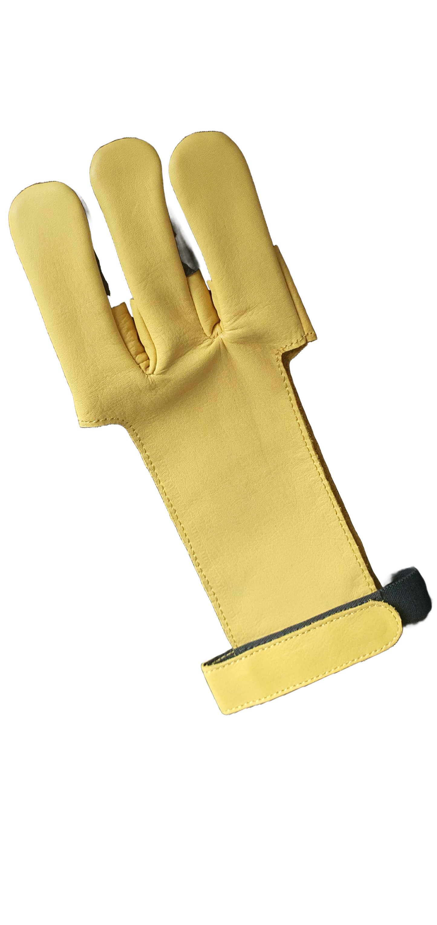 3-Finger Glove - Soft and smooth cow leather