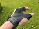 Right handed Leather hand protector (Minimal style)